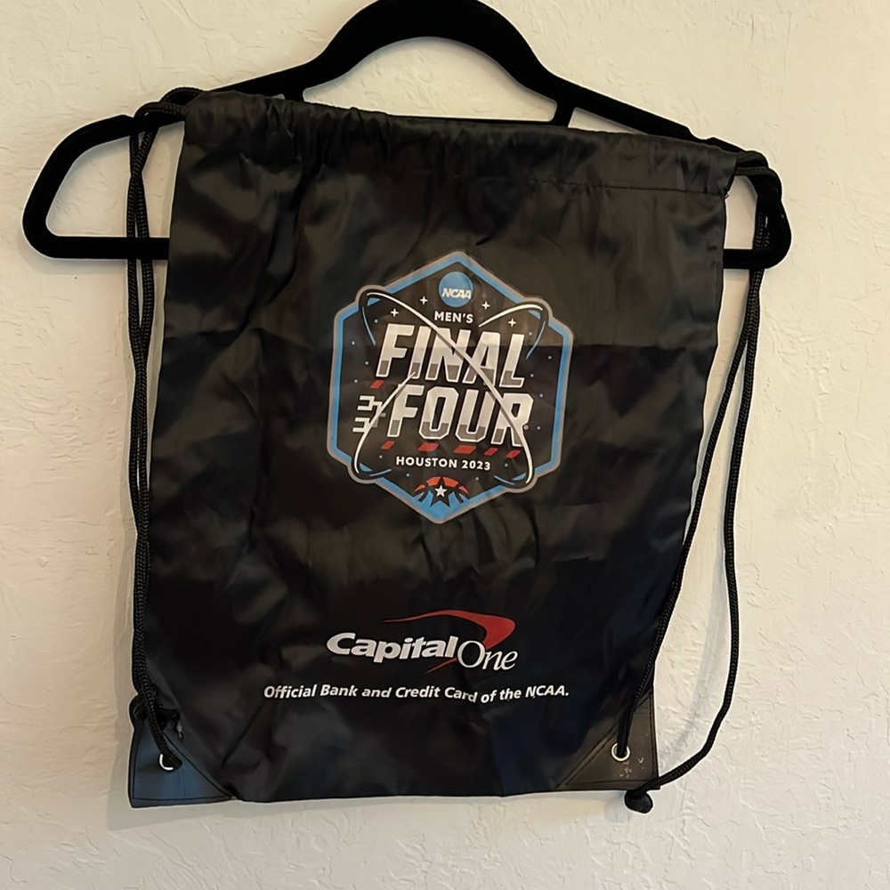 2022 Men’s NCAA Houston Final Four Drawstring bag